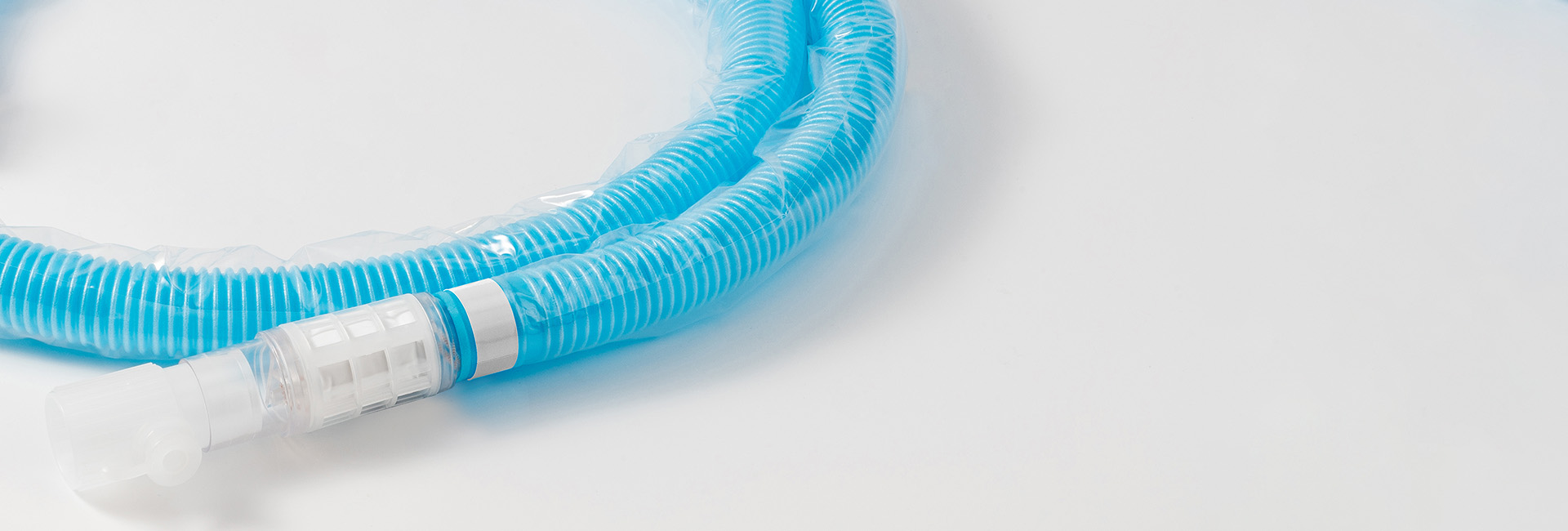 Single Limb Heated Breathing Circuit for High Flow Therapy