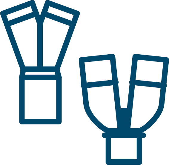Different types of wye connectors and configurations provide more flexible use.